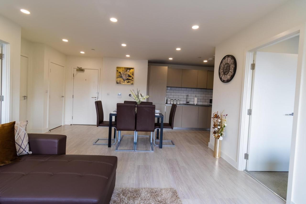 Virexxa Bedford Centre - Executive Suite - 2Bed Flat With Free Parking & Gym Zewnętrze zdjęcie